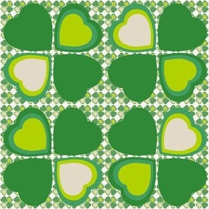 Lucky in Love - shamrock green
