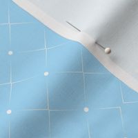 Baby Sheep Blue Quilt Solid
