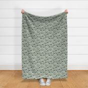 I wanna be a rainbow high in the sky cool abstract boho trend print sage gray green