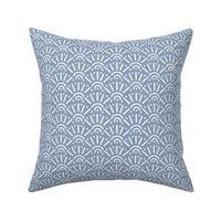 Moroccan style boho abstract sunshine design sweet abstract nursery texture moody blue white