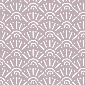 Moroccan style boho abstract sunshine design sweet abstract nursery texture moody berry mauve white