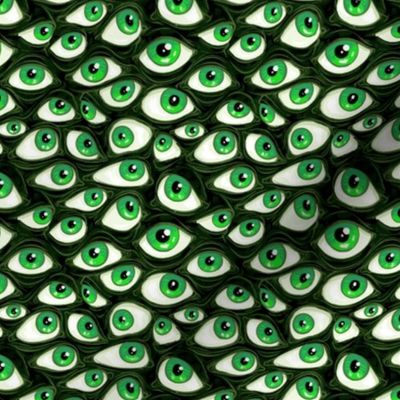  Wall of Eyes in Green