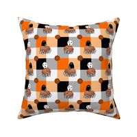 Gingham - Halloween - Pumpkins - Ghosts - Owls