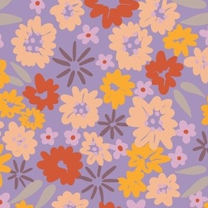 Blossoms  Lilac - Large Scale