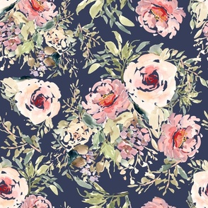 Watercolor Florals - Cecelia Collection 