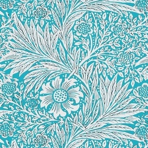 William Morris Marigold Teal