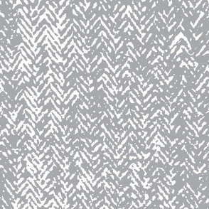 Herringbone - Light Grey