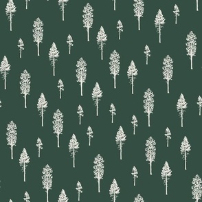 Mountain Pine Small x Spruce Green and Fog