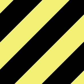 Bold Memphis Diagonal Lines Yellow Jumbo