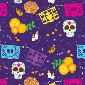 Los Muertos - Purple