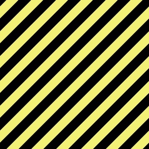 Bold Memphis Diagonal Lines Yellow