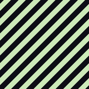 Pastel Memphis Diagonal Lines Green