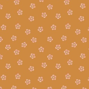 Kurrajong Flowers / Paprika Orange Brown