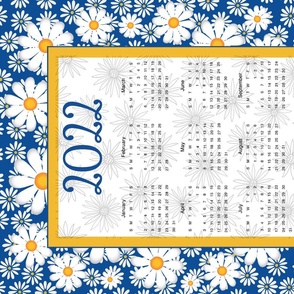 2022 Tea Towel Calendar