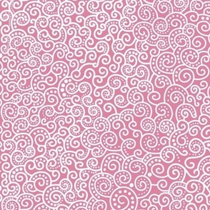 gingerbread pattern - pink - small scale