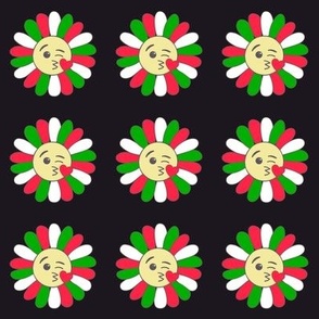 Italian emojidaisies blowing kisses