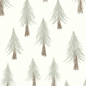 Pine Wood_Sage on Cream_LARGE_12 X 12