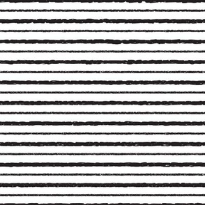 Black and white Doodle Stripes
