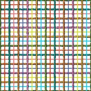 Multicolored Checkered Pattern