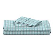 Sven Swedish Plaid - Aqua/Gray