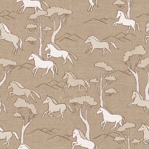 Wild Horses {Silver} medium