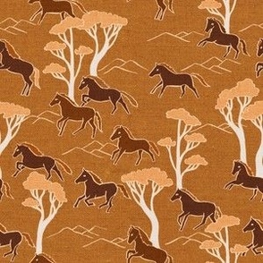 Wild Horses {Chestnut} small