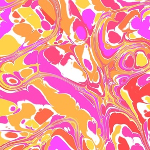 Funky Colorful Vivid Abstract Pattern