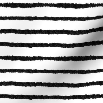 Black Scribble Stripe - Sweetheart Collection - Angelina Maria Designs