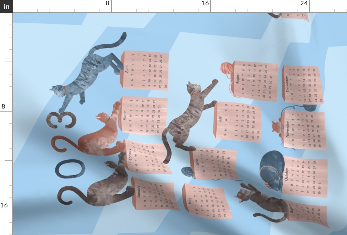2023 Cats Calendar