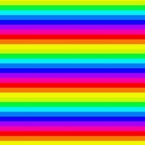 XS Bright Rainbow Stripes Size XS