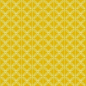 Traditional Pattern on yellow - small