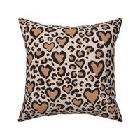 heart shaped leopard spots valentines day 
