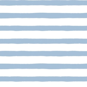 Sky Blue White Stripes