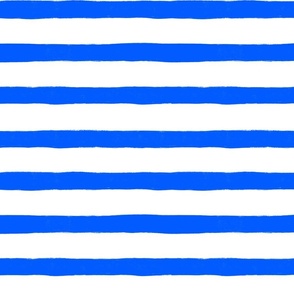 Cobalt White Stripes