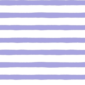 Lilac White Stripes