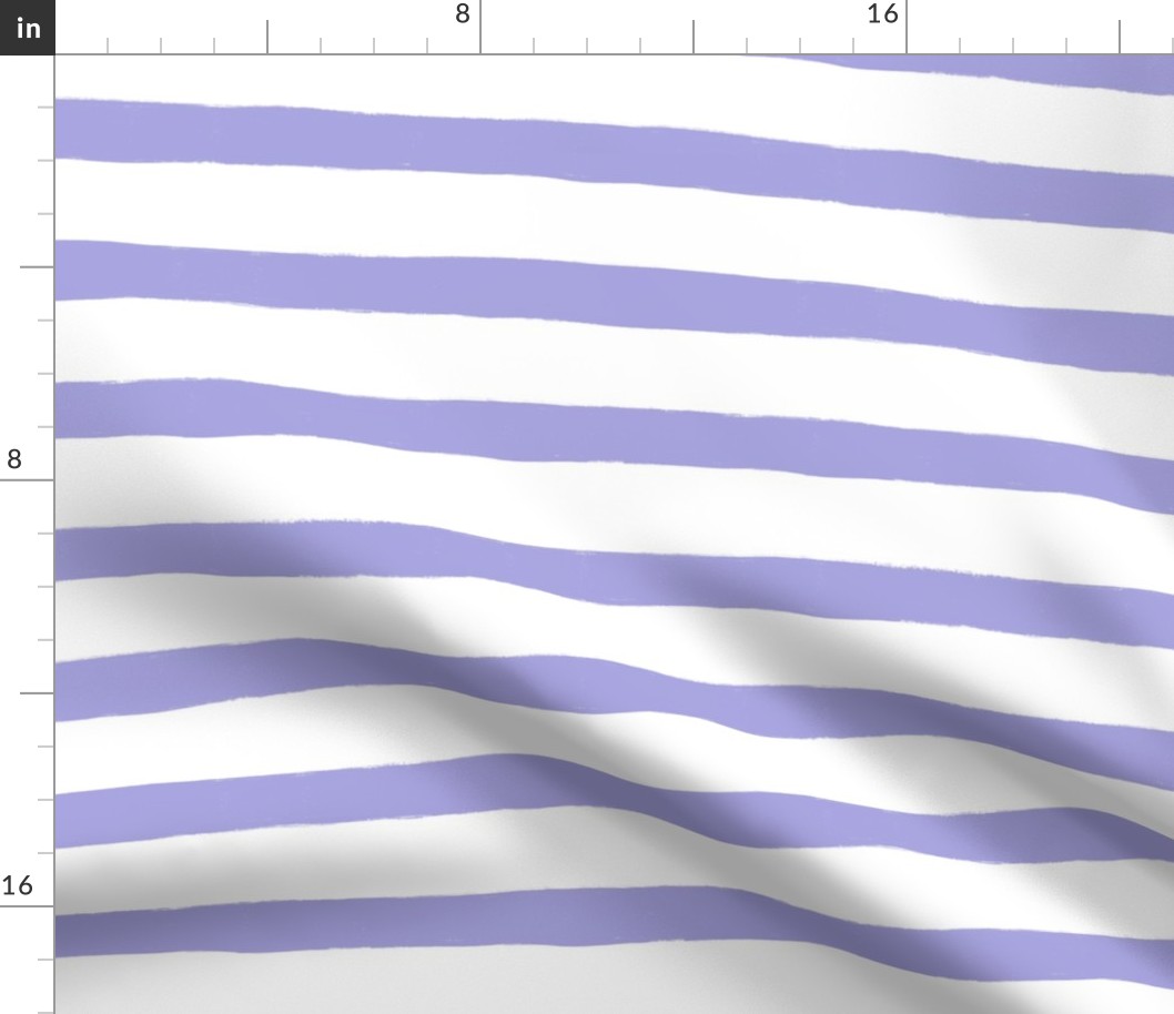 Lilac White Stripes