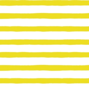 Lemon Lime White Stripes