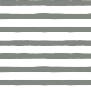 Pewter White Stripes