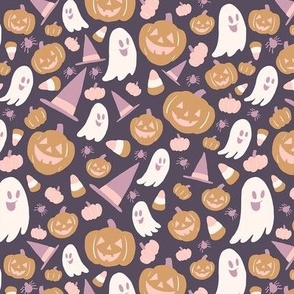 Trick or Treat in Pastel Purples - Medium