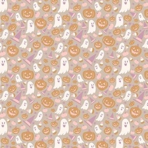 Trick or Treat on Soothing Taupe - Small