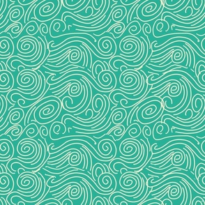 Ocean waves Abstract