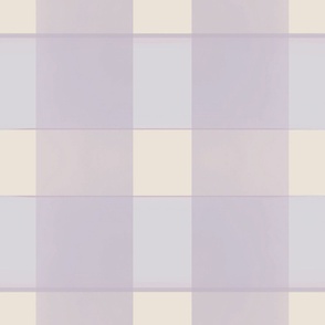 Gingham Plaid in Lavender - Lg repeat