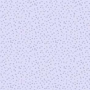 A Lotta Dots - Purple on Light Purple - small scale