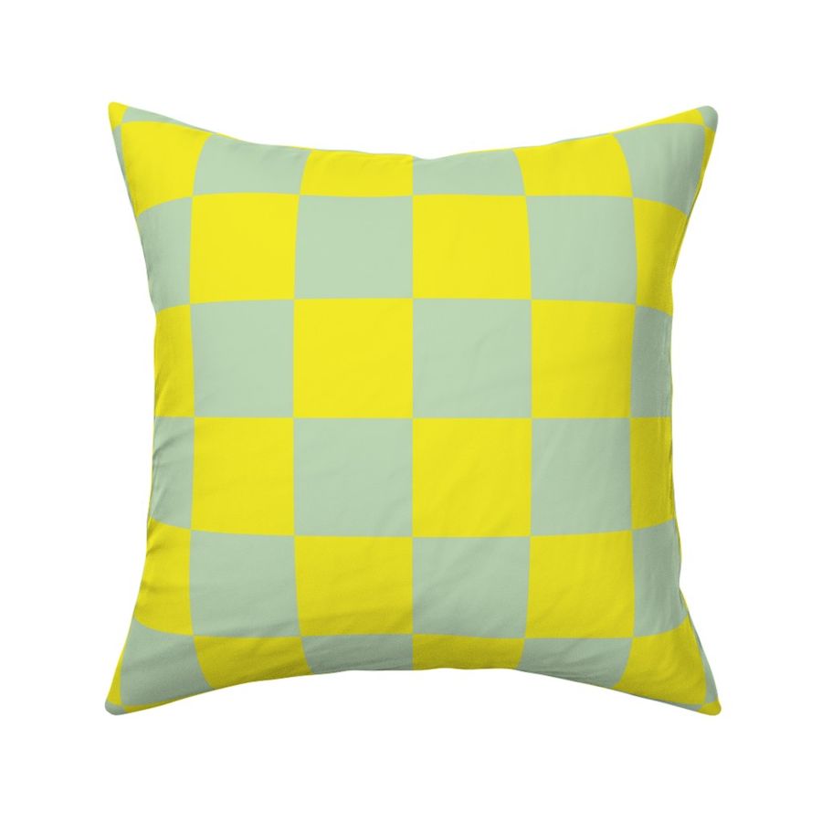 CHECKERED_green yellow