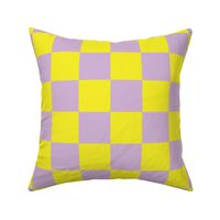 CHECKERED_lilac yellow
