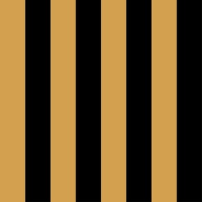 Fat Stripe - Honey Mustard & Black
