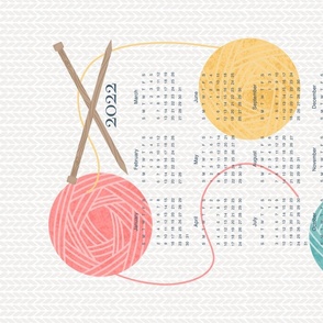 Knitting Calendar 2022
