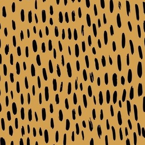 Abstract Droplet Brush - Honey Cumin  & Black