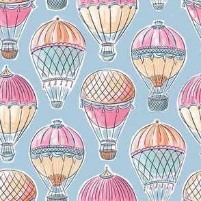 Retro air balloons (big scale)