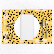 Cheetah Animal Face Mask Fabric Kids